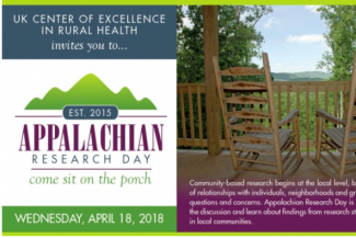 Appalachian Research Day flyer