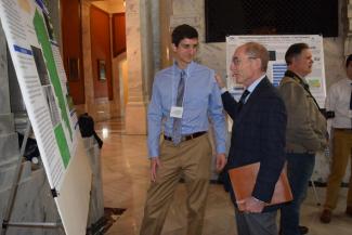 Posters at the Capital - Adam Nolte and President Capilouto