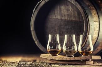 Photo of glasses of bourbon